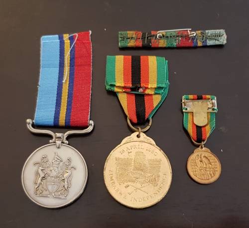 Rhodesian & ZIimbabwe medals