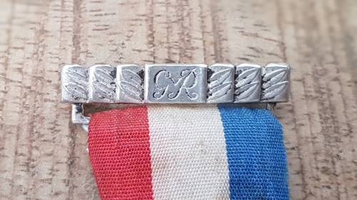 Miniature and Aluminium Full Size Commemorative  Medal Silver Pin-1933 Jubilee