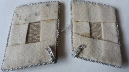 Scarce Pair Hermann Goring Regiment- Hauptmann Luftwaffe Collar Tabs