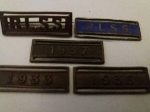 L.F. East-South African "Prisoner of War" Stalag V11- A -Royal Life Saving Medals 1930s