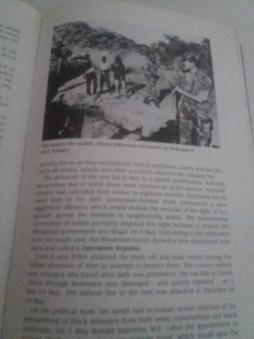 RHODESIA-The War Diaries of Andre Dennison-2 Rhodesian African Rifles-394 Pages