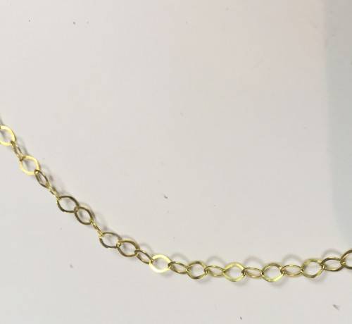 9K solid  9 carat  Gold,  Anchor bracelet Cm 19 long