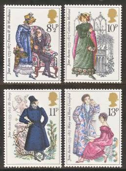 Great Britain commemorative stamp-  Year 1975 complete  unmounted  set . Mint Never Hinged