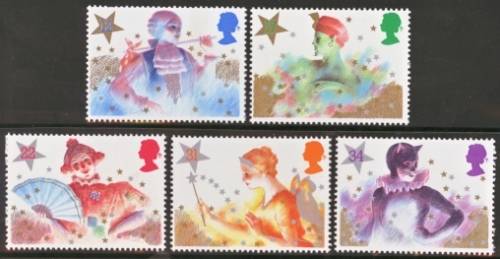 Great Britain commemorative stamp-  Year 1985-complete  unmounted  set . Mint Never Hinge