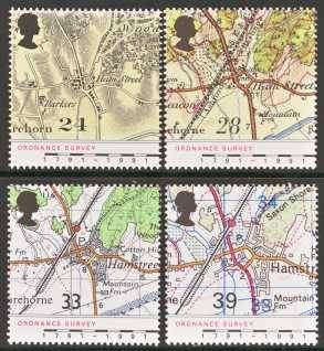 Great Britain commemorative stamp-  Year 1991-complete  unmounted  set . Mint Never Hinged