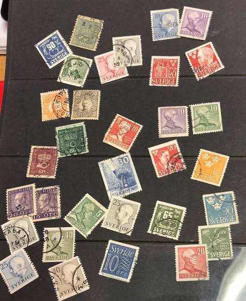 Sweden  - - 32  stamps   used condition