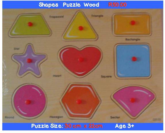 Wood Shapes Puzzle