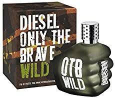 Mens Diesel only the brave Wild 125ml perfume