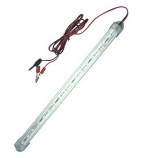 60cm 12V  36 LED High Power Strip Hard Light Bars With Battery clip
