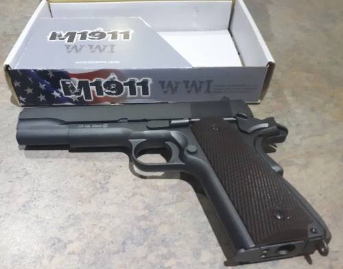 Brand New KWC Colt 1911 CO2 Blowback Pistol