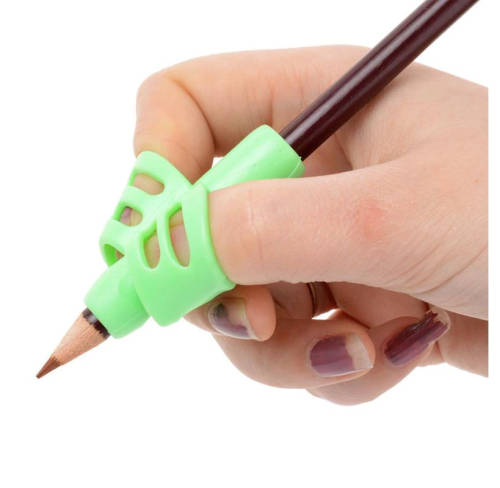 Students Silicone Two Finger Ergonomic Posture Correction Pen Grips