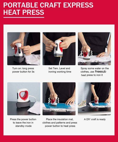 Mini Portable Heat Press