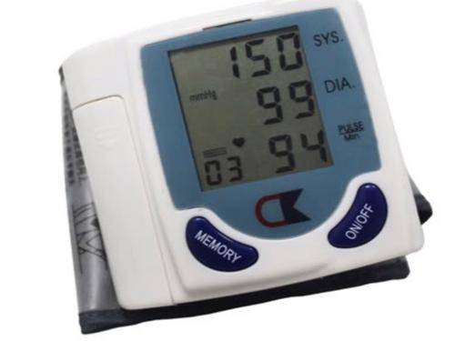 Digital Wrist Blood Pressure Monitor & Heart Beat Meter