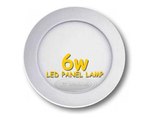 NEW 6W ROUND LED CEILING PANEL LIGHT LAMP