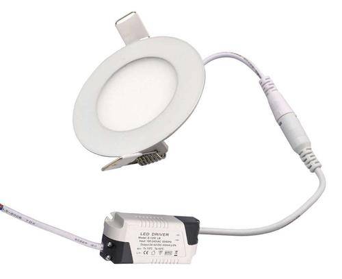 NEW 9W ROUND LED CEILING PANEL LIGHT COMPLETE WITH LED DRIVER
