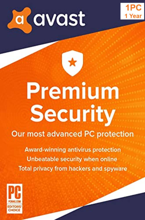 Avast Premium Security 2021 - 1PC |1 Year