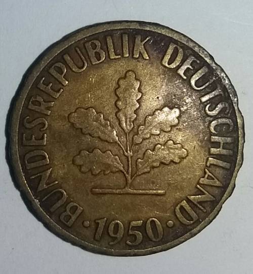 1950 J - 10 PFENNIG - GERMANY