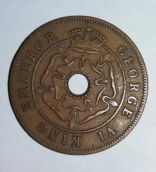1947 - ONE PENNY - SOUTHERN RHODESIA