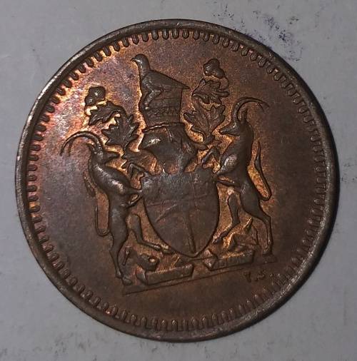 1972 - HALF CENT - RHODESIA