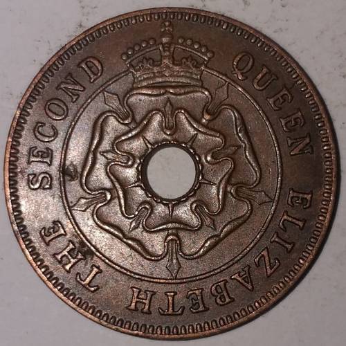1954 - HALF PENNY - SOUTHERN RHODESIA
