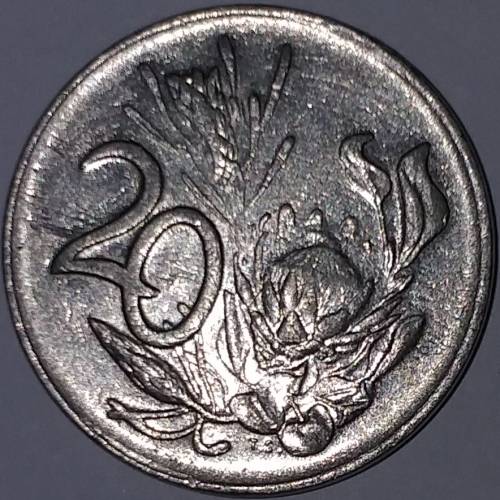 1990 - 20 CENT COIN - SOUTH AFRICA