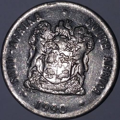 1990 - 20 CENT COIN - SOUTH AFRICA