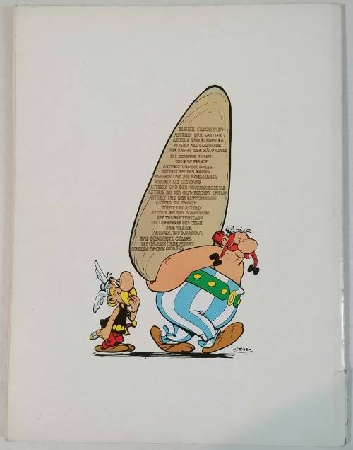 OBELIX GMBH and CO.KG -GROSSER ASTERIX- BAND XXIII - Paperback -1978(GOSCINNY UDERZO)-GERMAN EDITION