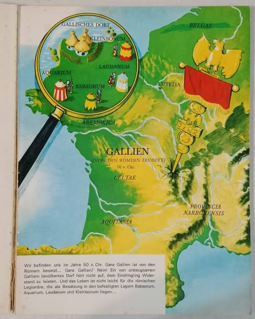 OBELIX GMBH and CO.KG -GROSSER ASTERIX- BAND XXIII - Paperback -1978(GOSCINNY UDERZO)-GERMAN EDITION