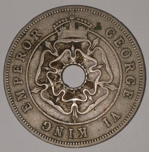 1942 - 1 PENNY - SOUTHERN RHODESIA - ONE PENNY