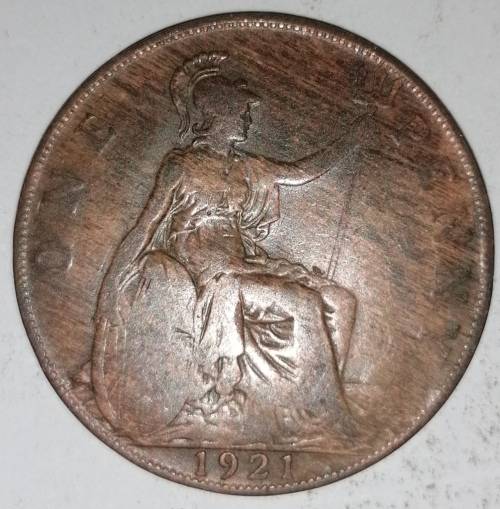 1921 - ONE PENNY - GREAT BRITAIN