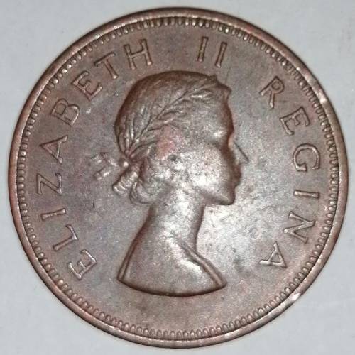 1959 - 1 PENNY - (1D) - UNION OF SOUTH AFRICA