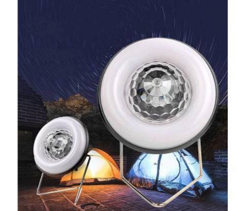2 IN 1 SOLAR COB AND DISCO LIGHT