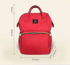 Multifunction Baby Nappy Bags Diaper, Mother Shoulder, Fashion Maternity Handbag(RED COLOUR ONLY)