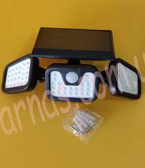 30W 100LED Solar Light Outdoor IP65 Waterproof Sunlight For Outdoor Garden Security Night Wall Split