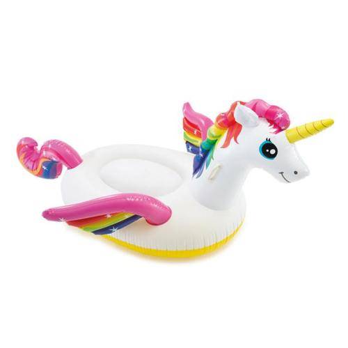 Intex - Enchanted Unicorn Ride-On, 78``L x 55``W x 38``H(198cm x 140cm x 97cm), One Piece,Individual