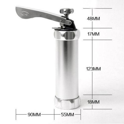20 Pcs Chip Cookie Extruder Press Machine Biscuit Maker Cake Making Decorating Gun Kitchen Tools Set