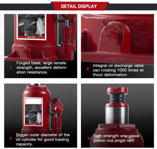 5- Ton hydraulic bottle jack
