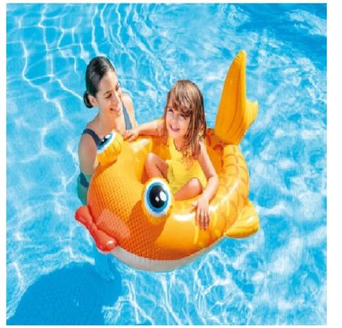 Kids inflatable pools size fish 1.32m x 94cm