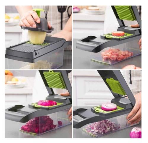14 Piece Multifunctional Vegetable Slicer