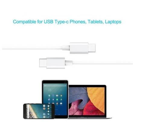 TYPE-C to TYPE-C Fast Charging Cable 5.0A - 1M