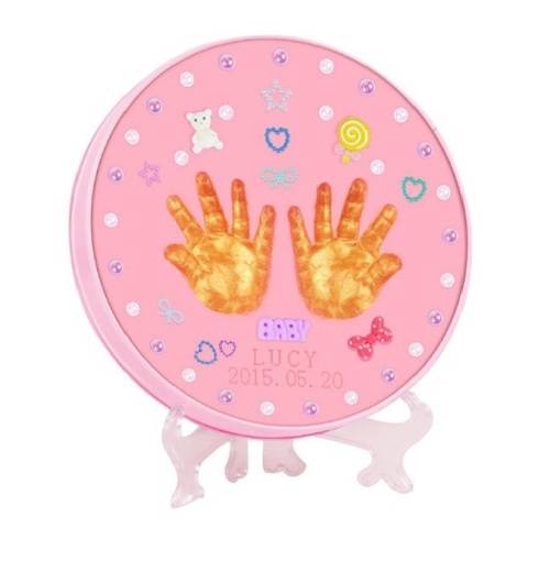 Baby Handprint Footprint Kit Newborn Baby Photo Album Personalized Gift Sets Gifts Footprint Decorat