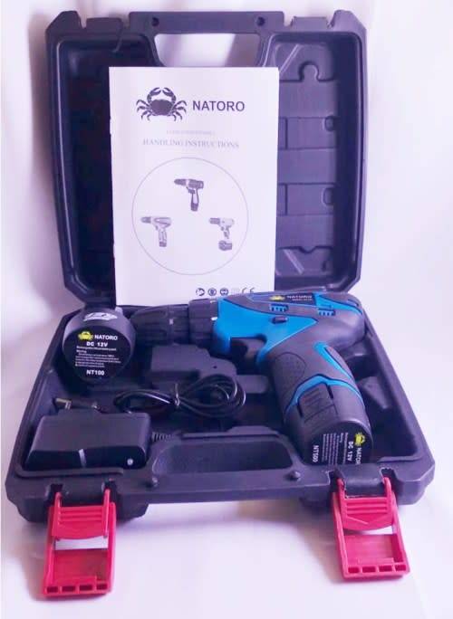 LIDUO/NATORO 12V 1.5AH PROFESSIONAL CORDLESS DRILL