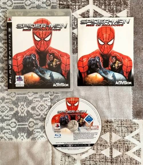 CIB Spiderman Web of Shadows for PS3