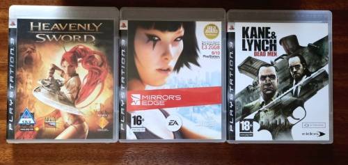 Playstation 3 Slim 500GB Console + Controller + 3 Games - Free Shipping