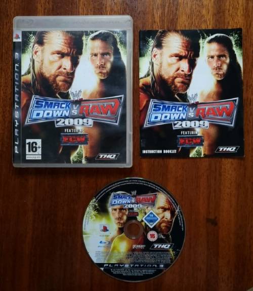 Smackdown vs Raw 2009 for PS3 - Complete