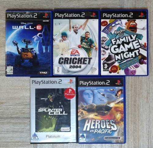 Playstation 2 + 5 Games + Controller + Original Box - Free Shipping