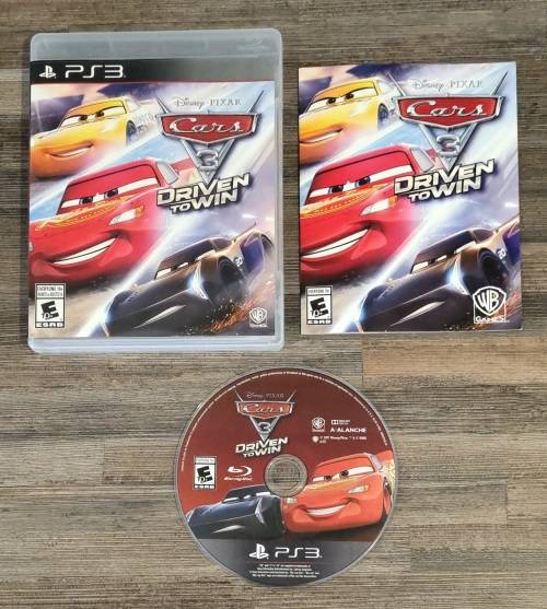 Cars 3: Driven to Win for PS3 - Complete and Minty
