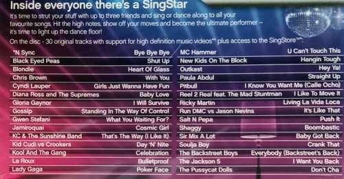 Singstar + Dance for PS3 - New