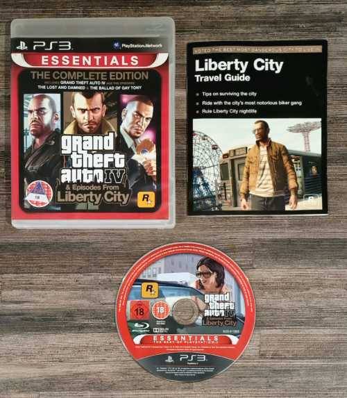 Grand Theft Auto 4 and Liberty City for PS3 -Complete
