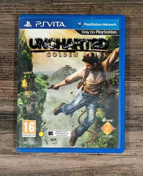 Uncharted Golden Abyss Cover Art + Case for PS Vita